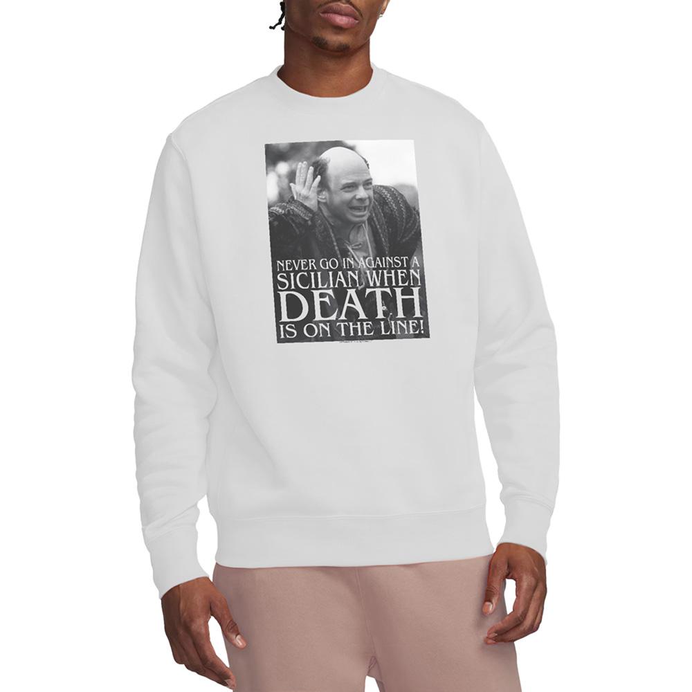 White - Back - The Princess Bride Unisex Adult Sicilian Sweatshirt