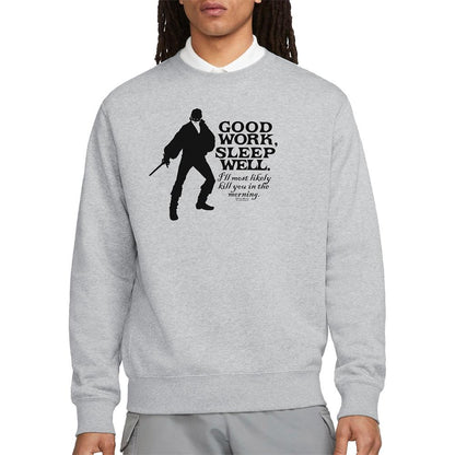 Athletic Heather - Back - The Princess Bride Unisex Adult Good Work Sweatshirt