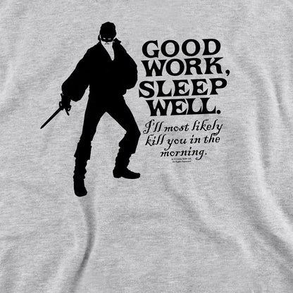 Athletic Heather - Side - The Princess Bride Unisex Adult Good Work Sweatshirt