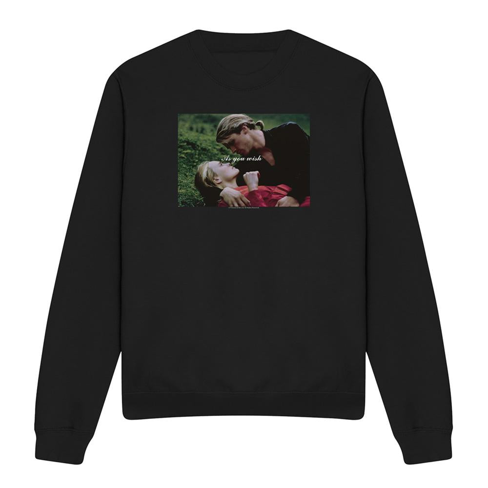 Black - Front - The Princess Bride Unisex Adult As You Wish Sweatshirt