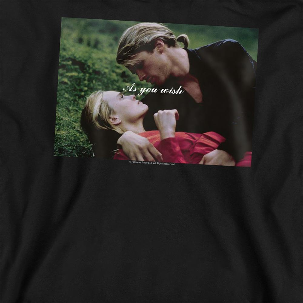 Black - Side - The Princess Bride Unisex Adult As You Wish Sweatshirt