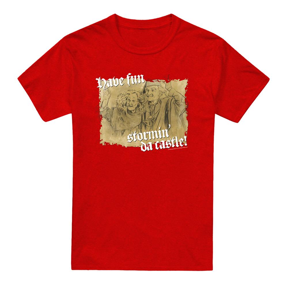 Red - Front - The Princess Bride Unisex Adult Stormin Da Castle Heather T-Shirt