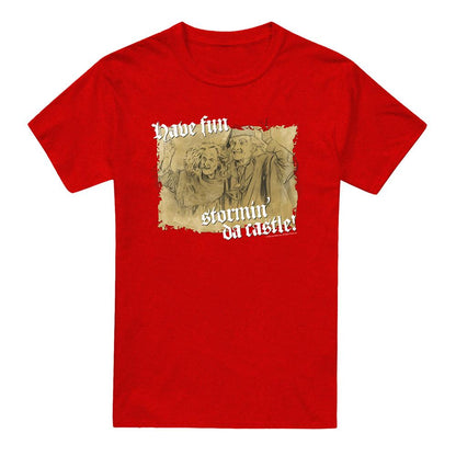 Red - Front - The Princess Bride Unisex Adult Stormin Da Castle Heather T-Shirt