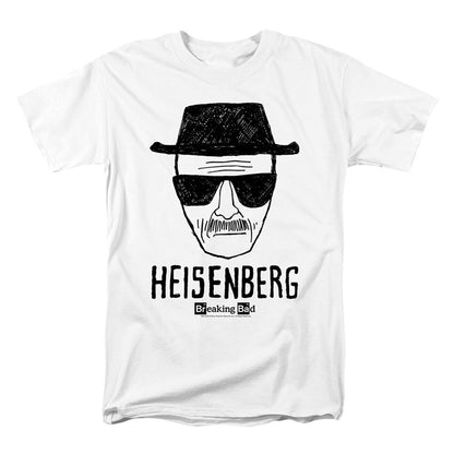 White - Front - Breaking Bad Mens Heisenberg T-Shirt