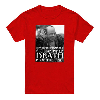 Red - Front - The Princess Bride Unisex Adult Sicilian Heather T-Shirt