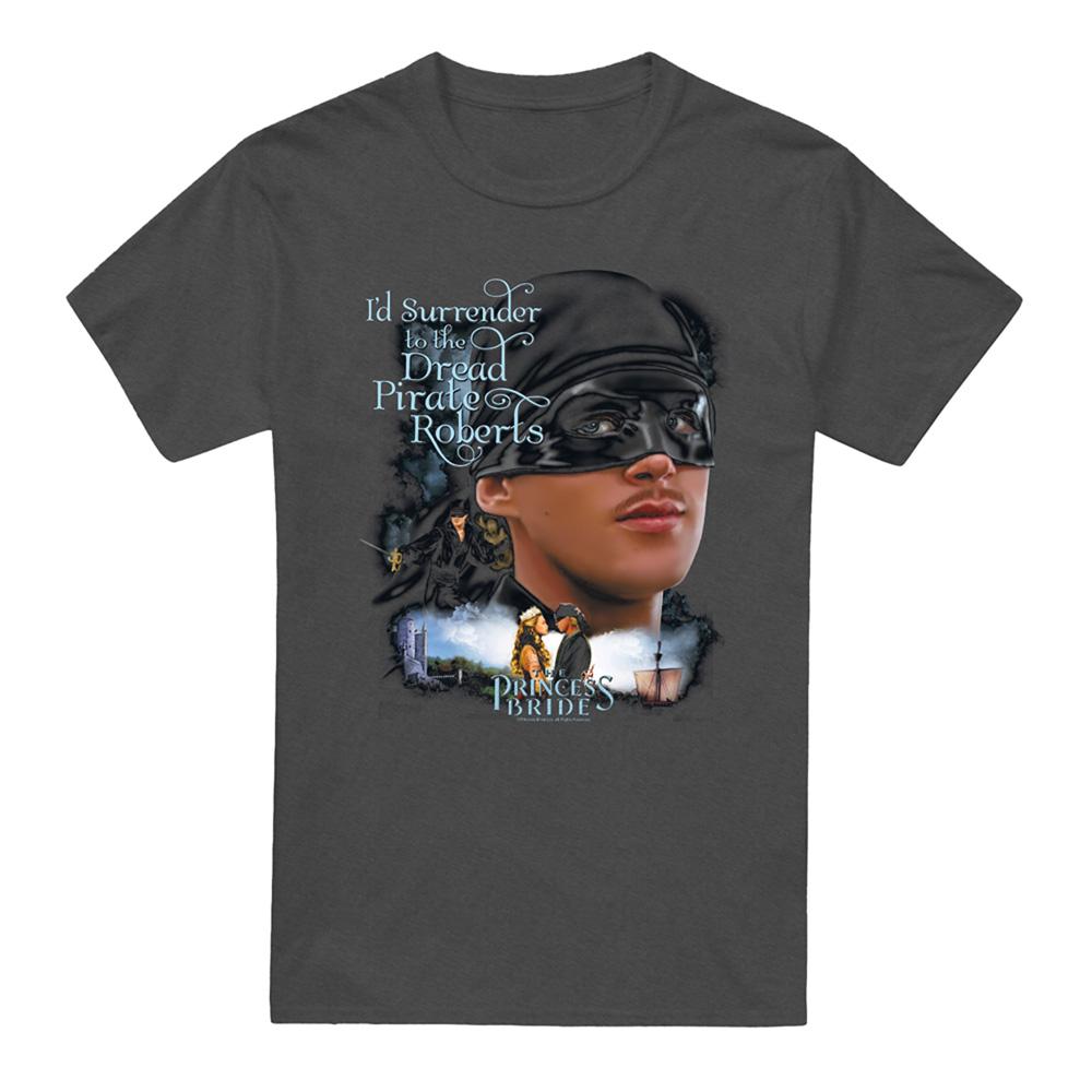 Red - Front - The Princess Bride Unisex Adult Surrender Heather T-Shirt