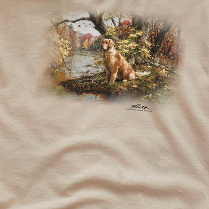 Sand - Side - Wild Wings Unisex Adult Ready To Go On T-Shirt