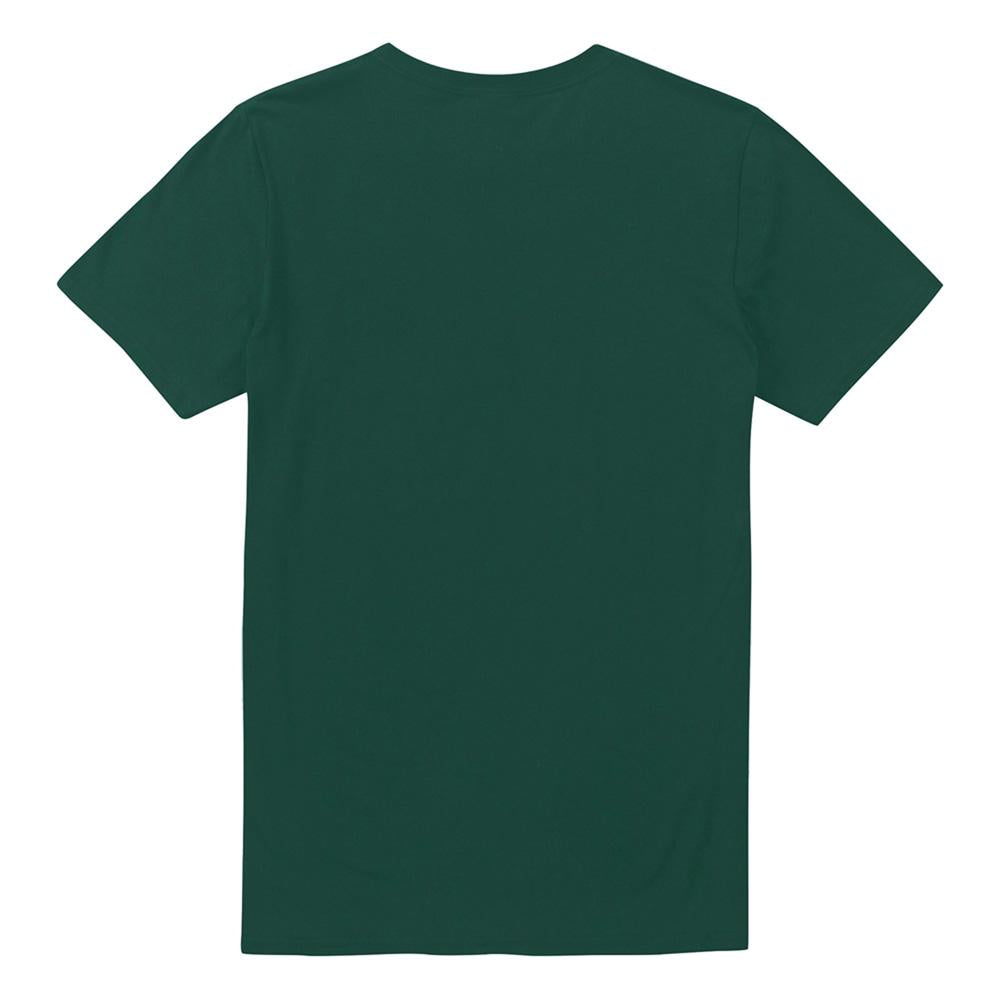 Hunter Green - Back - Wildlife Unisex Adult Crisp Fall Morning T-Shirt
