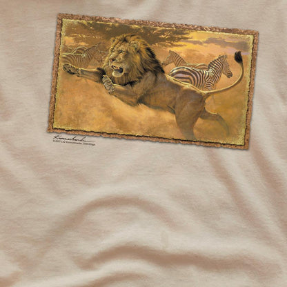 Sand - Side - Wildlife Unisex Adult The Rush T-Shirt