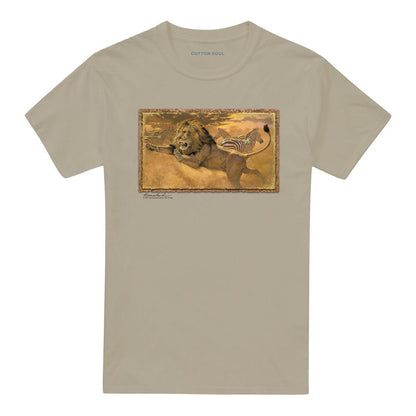 Sand - Front - Wildlife Unisex Adult The Rush T-Shirt