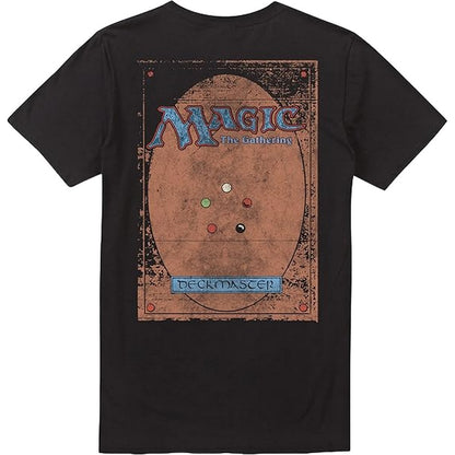 Black - Back - Magic The Gathering Mens Retro Card T-Shirt