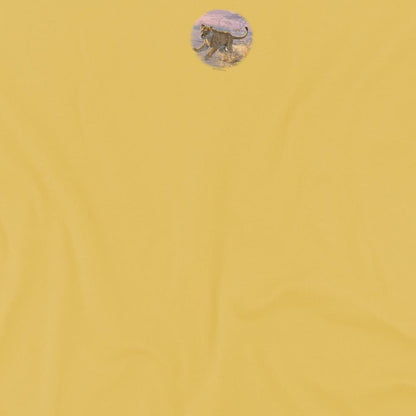 Banana Yellow - Side - Wildlife Unisex Adult Pandemonium T-Shirt