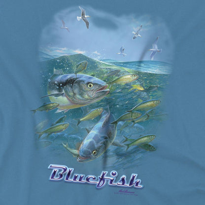 Carolina Blue - Side - Wildlife Unisex Adult Mayhem T-Shirt