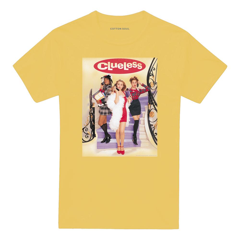 Banana Yellow - Front - Clueless Unisex Adult Poster T-Shirt