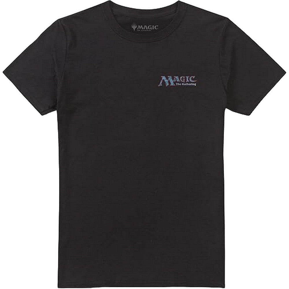 Black - Front - Magic The Gathering Mens Retro Card T-Shirt