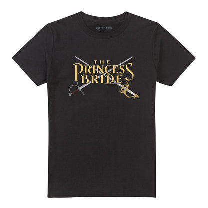 Black - Front - The Princess Bride Unisex Adult Swords T-Shirt