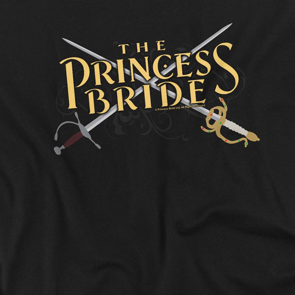 Black - Side - The Princess Bride Unisex Adult Swords T-Shirt