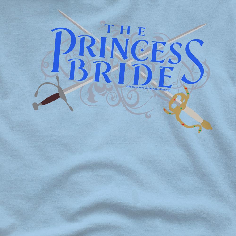Light Blue - Side - The Princess Bride Unisex Adult Swords T-Shirt