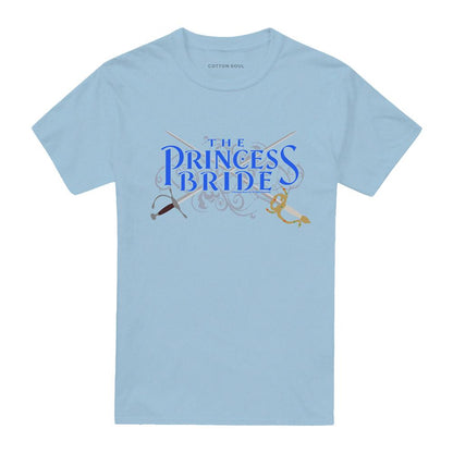 Light Blue - Front - The Princess Bride Unisex Adult Swords T-Shirt