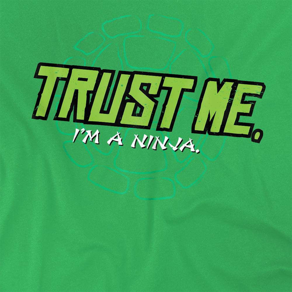Kelly Green - Side - Teenage Mutant Ninja Turtles Unisex Adult Trust Me I´m A Ninja T-Shirt