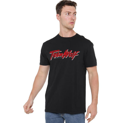 Black - Lifestyle - Teen Wolf Unisex Adult Scrawl T-Shirt