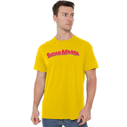 Yellow - Back - Tootsie Roll Unisex Adult Sugar Mama T-Shirt