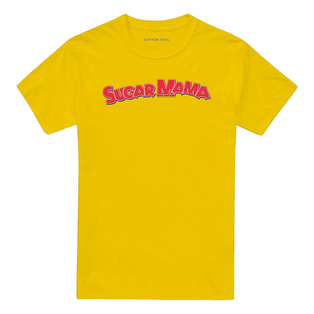 Yellow - Front - Tootsie Roll Unisex Adult Sugar Mama T-Shirt