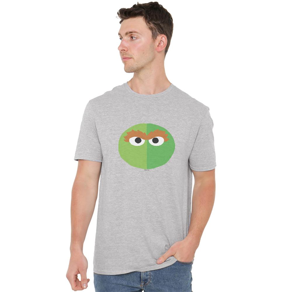 Athletic Heather - Back - Sesame Street Unisex Adult Grimace T-Shirt