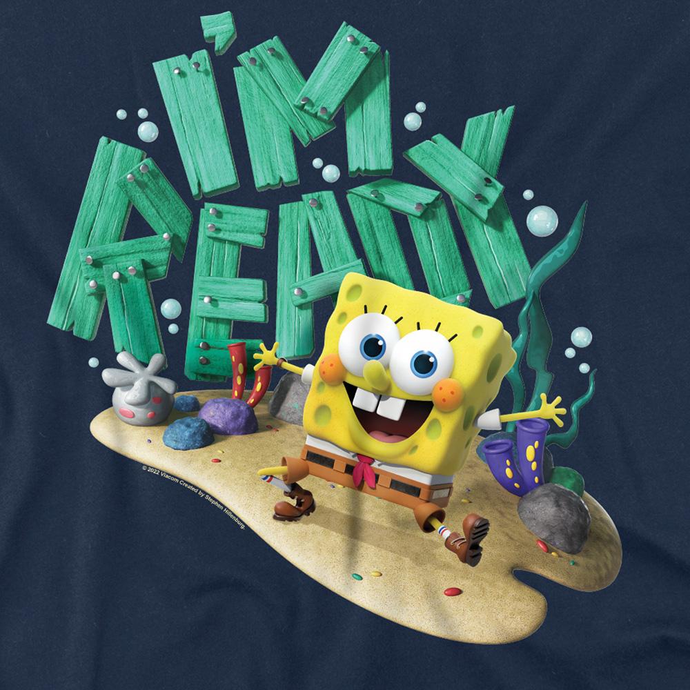 Navy - Side - Kamp Koral: SpongeBob´s Under Years Unisex Adult I´m Ready T-Shirt
