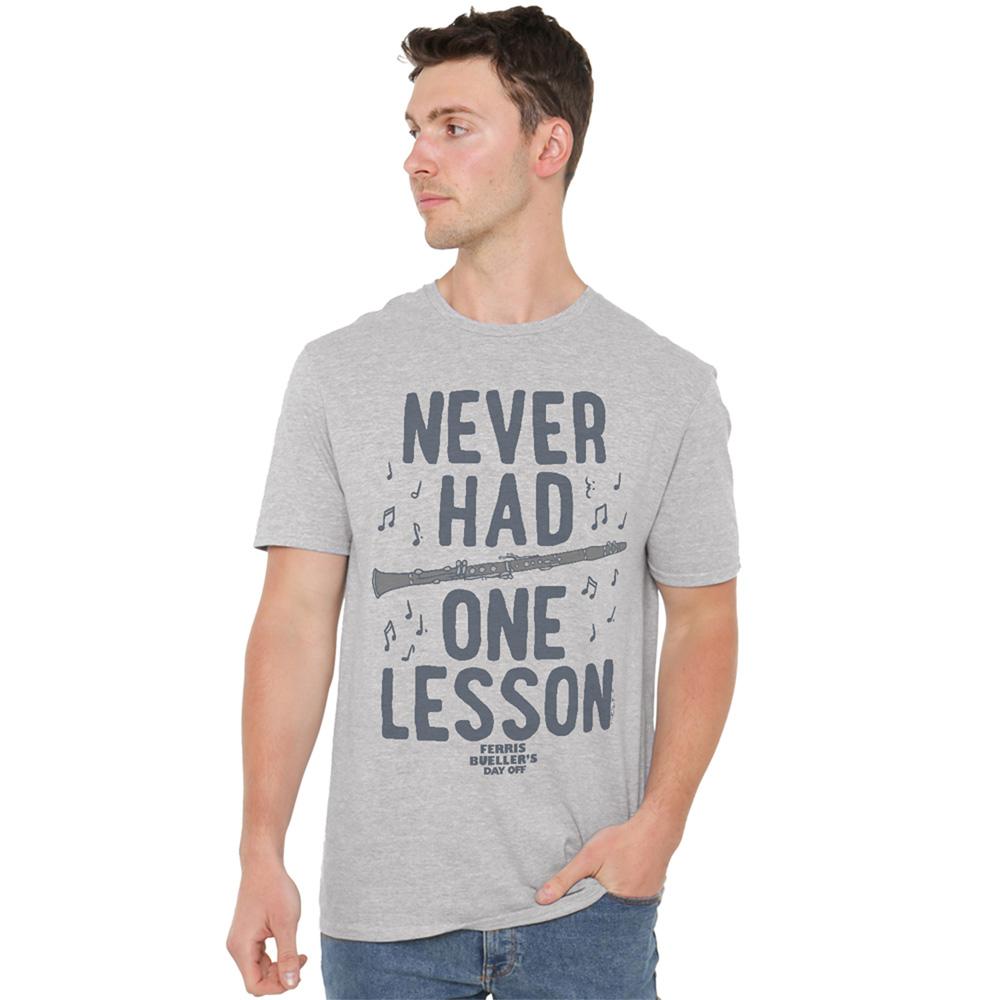 Athletic Heather - Back - Ferris Bueller´s Day Off Unisex Adult Clarinet T-Shirt