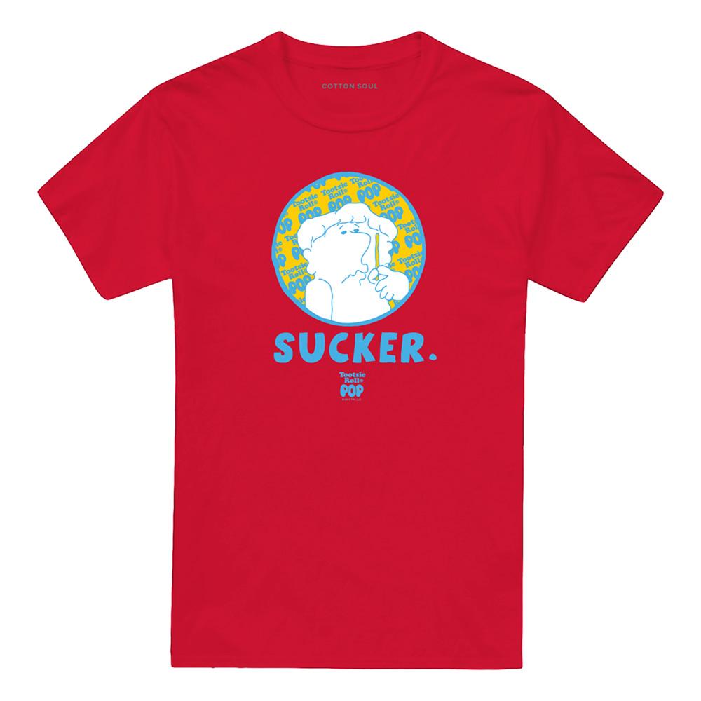 Red - Front - Tootsie Roll Unisex Adult T-Shirt