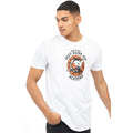 White - Side - Bruce Lee Mens Academy T-Shirt