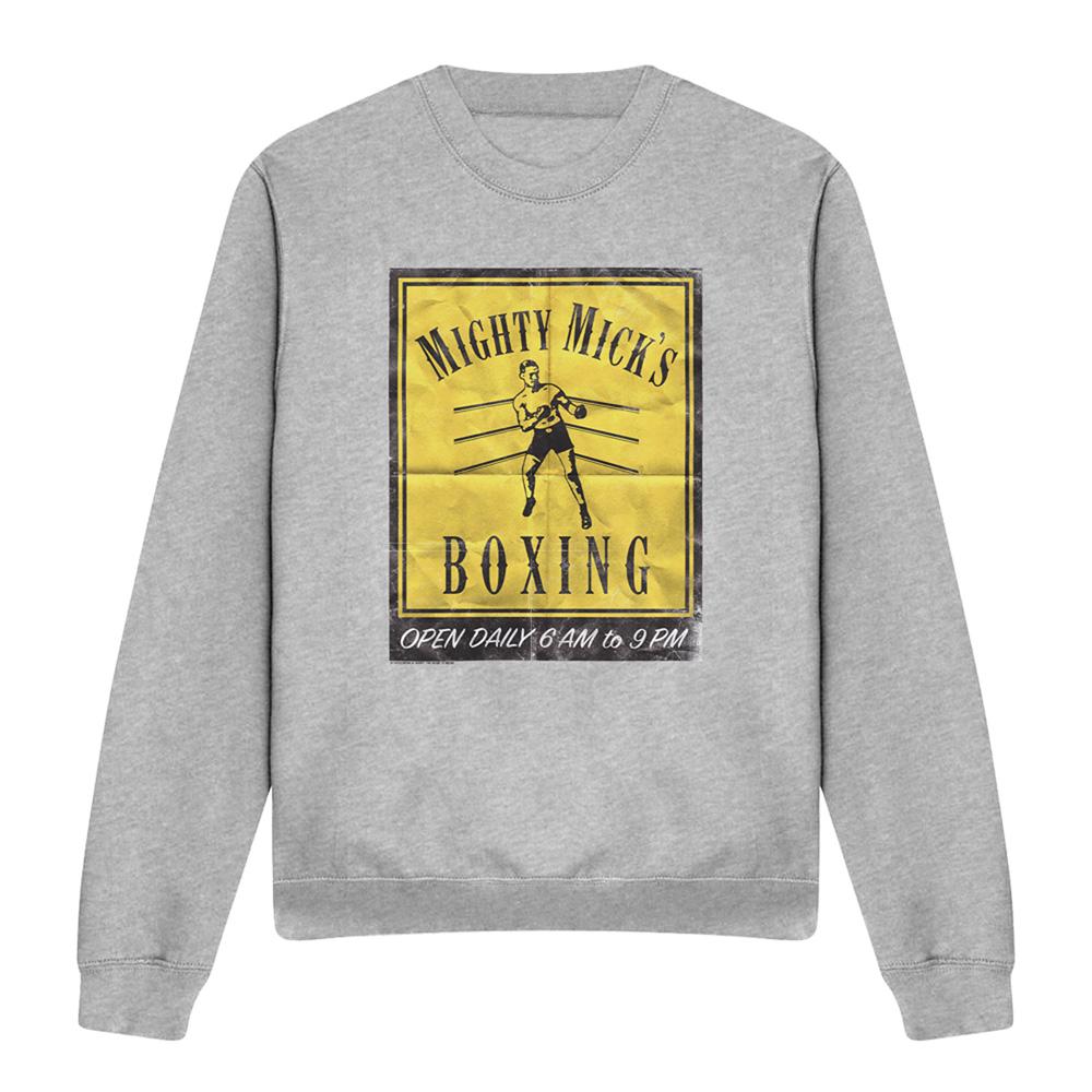Athletic Heather - Front - Creed Unisex Adult Mighty Mick´s Poster Heather Sweatshirt
