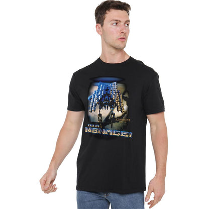 Black - Lifestyle - Stargate SG-1 Unisex Adult I´m A Menace T-Shirt