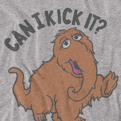 Athletic Heather - Side - Sesame Street Unisex Adult Can I Kick It? Heather Long-Sleeved T-Shirt