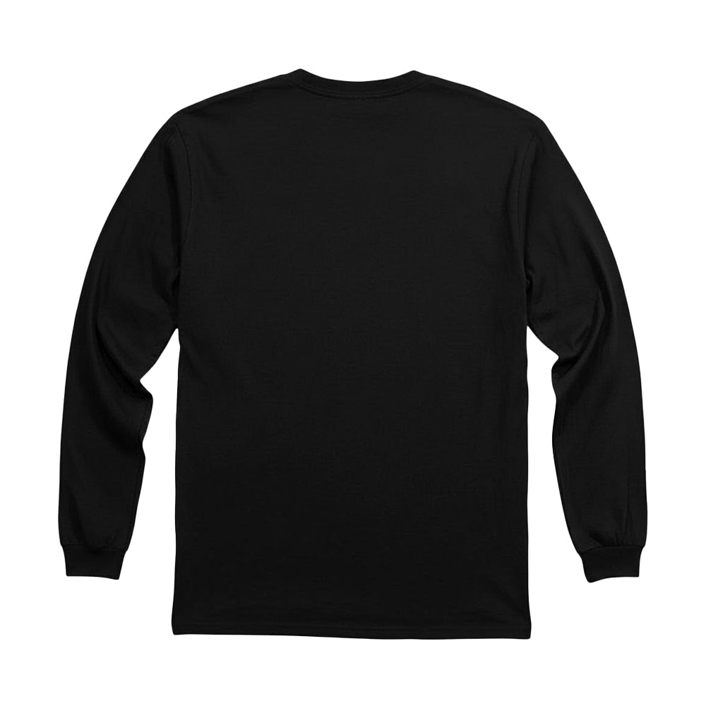 Black - Back - Sesame Street Unisex Adult Banana In My Ear Ernie Long-Sleeved T-Shirt