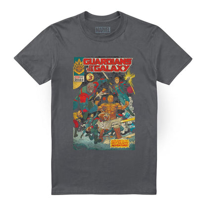 Charcoal - Front - Guardians Of The Galaxy Volume 3 Unisex Adult T-Shirt