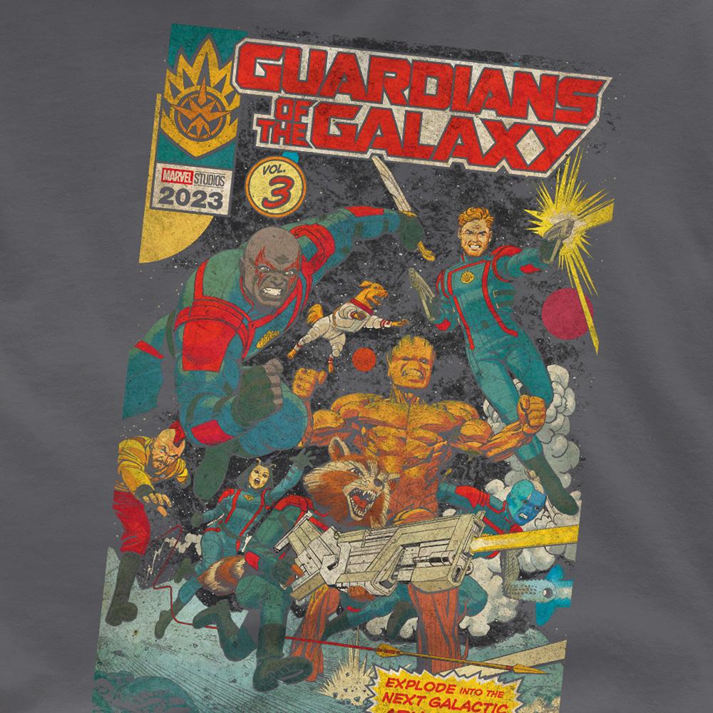 Charcoal - Side - Guardians Of The Galaxy Volume 3 Unisex Adult T-Shirt