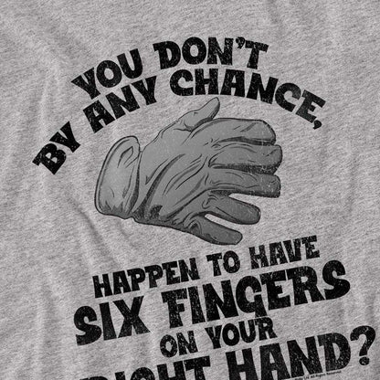 Athletic - Side - The Princess Bride Unisex Adult By Chance Six Fingered Glove Long-Sleeved T-Shirt
