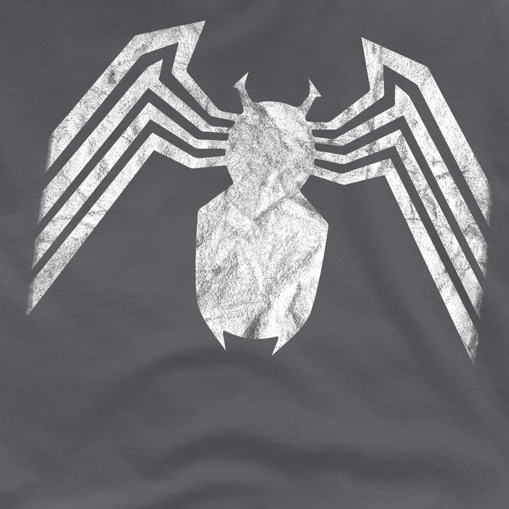 Charcoal - Side - Venom Unisex Adult Emblem T-Shirt