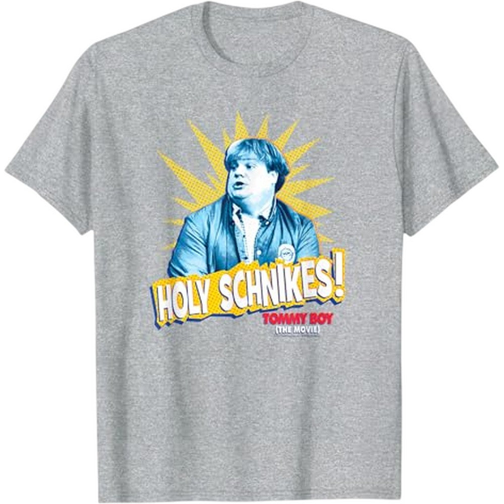 Athletic Heather - Front - Tommy Boy Unisex Adult Holy Schikes T-Shirt