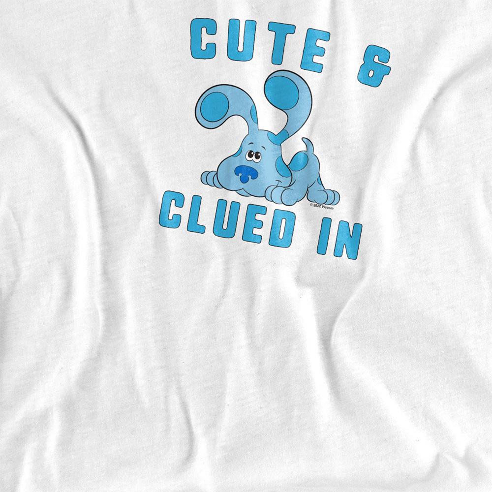 White - Side - Blue´s Clues & You! Unisex Adult Baby´S Best Friend T-Shirt
