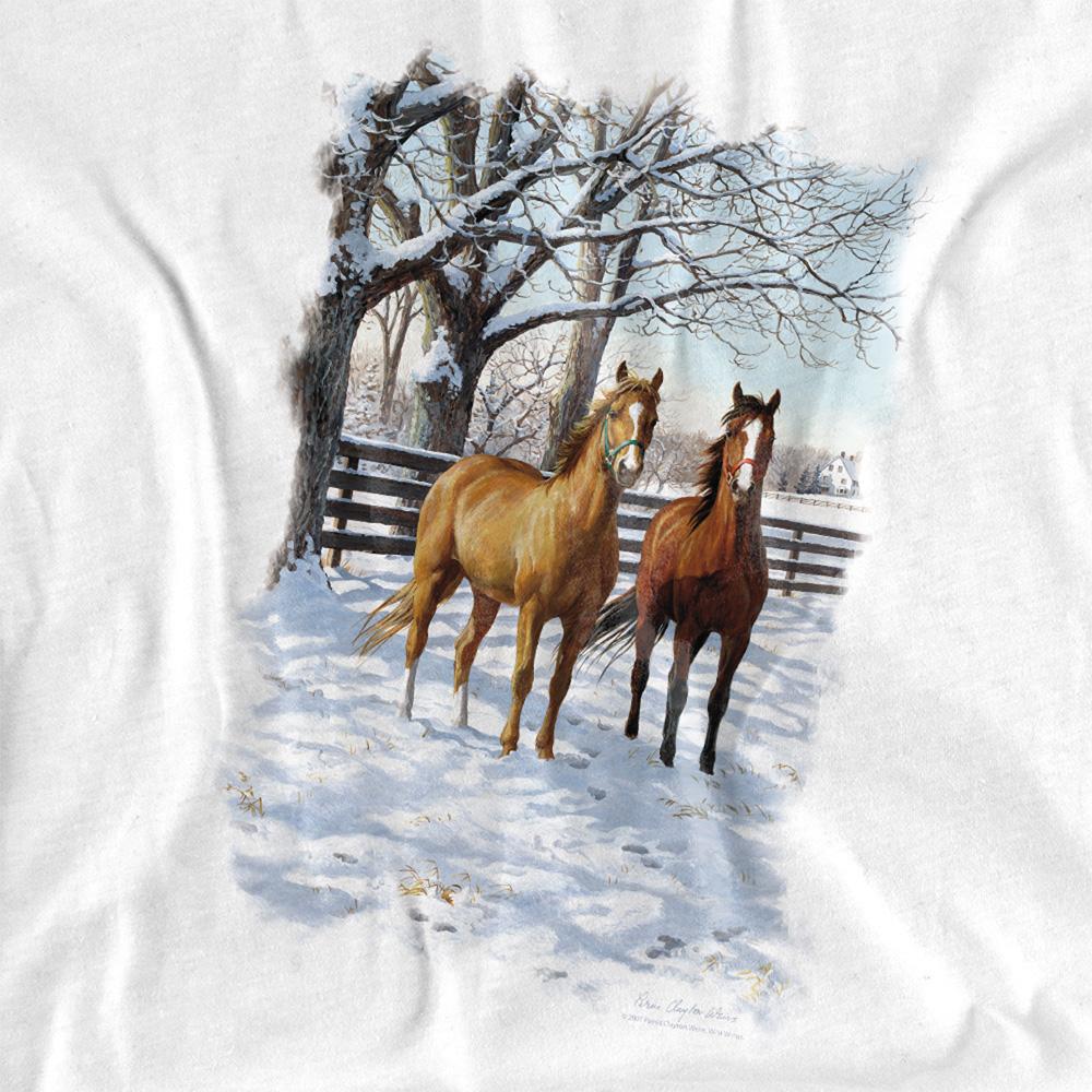 White - Side - Wildlife Unisex Adult Coffee And Chocolate T-Shirt