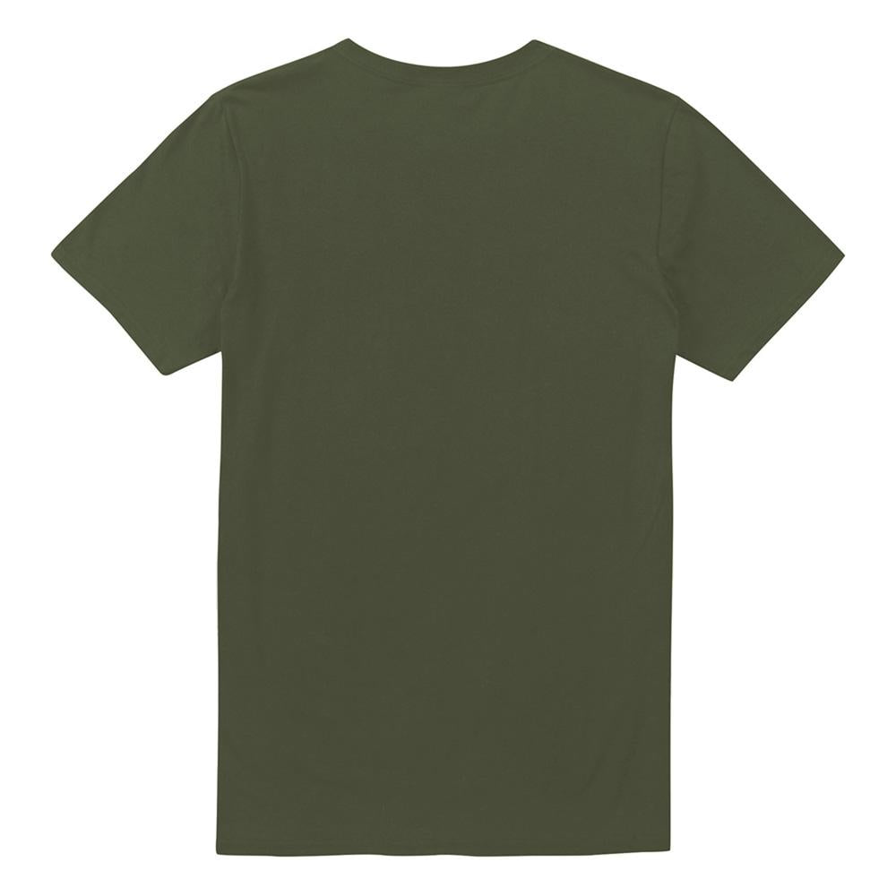 Military Green - Pack Shot - Wild Wings Unisex Adult Bucks T-Shirt