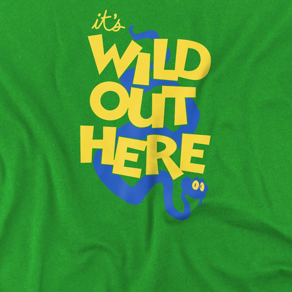 Kelly Green - Back - Zootopia 2 Childrens-Kids Gary De´Snake Wild T-Shirt