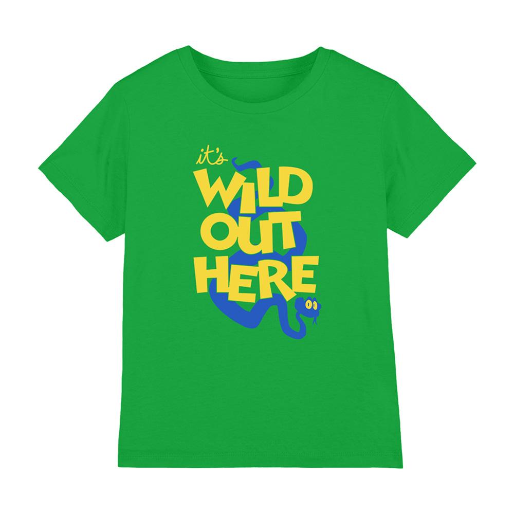 Kelly Green - Front - Zootopia 2 Childrens-Kids Gary De´Snake Wild T-Shirt
