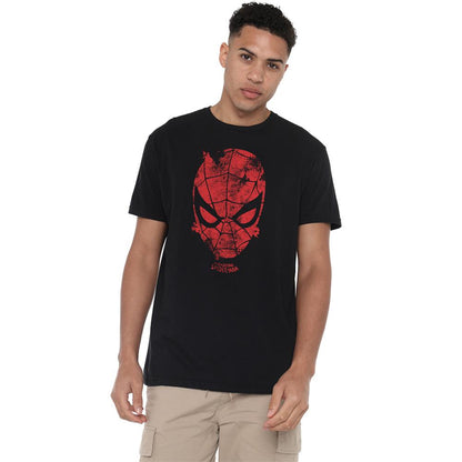 Black - Back - Marvel Unisex Adult Webhead T-Shirt