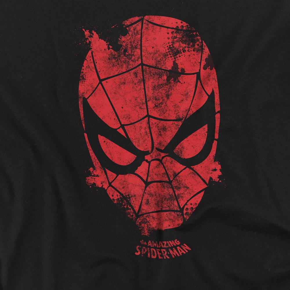 Black - Side - Marvel Unisex Adult Webhead T-Shirt