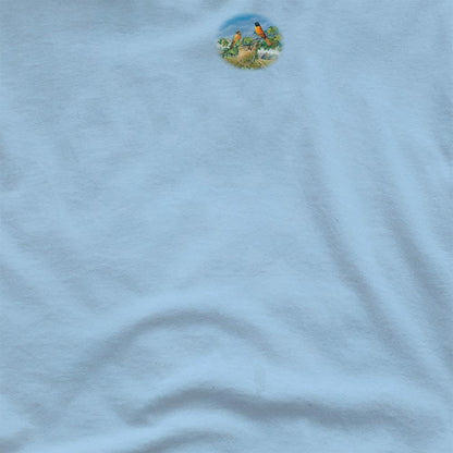 Light Blue - Side - Wildlife Unisex Adult Orioles And Farm T-Shirt