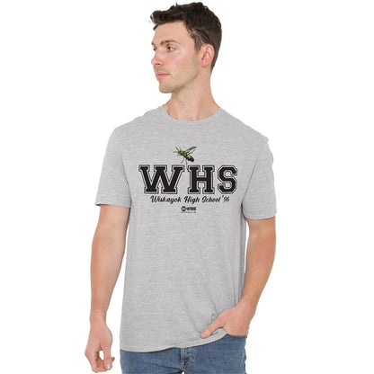 Athletic Heather - Back - Yellowjackets Unisex Adult Wiskayok High School T-Shirt